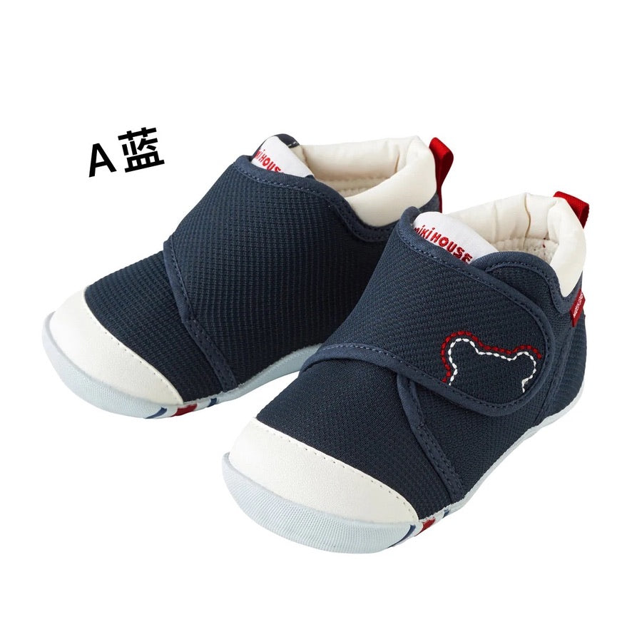 MIKI HOUSE 一段 学步鞋 10-9372-381  A 12-13 cm 红/蓝 两色可选