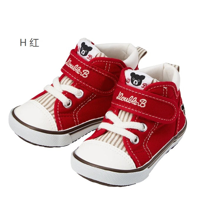 MIKI HOUSE-Double B 二段 学步鞋 63-9302-388 H 13-15 cm 红/蓝 两色可选