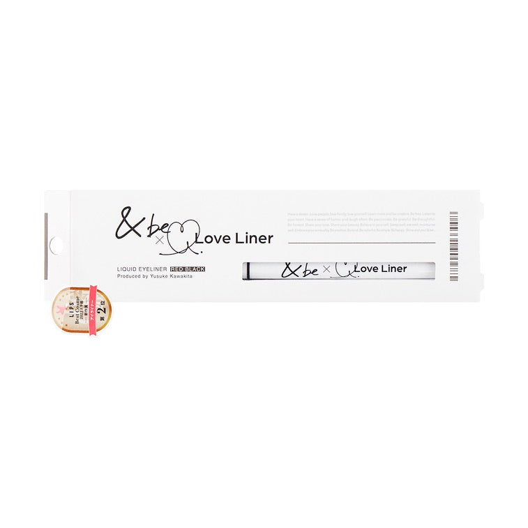 &be x Loveliner 眼线液笔 Red Black/Red Brown 两款可选