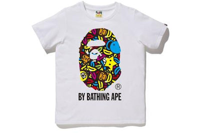 BAPE 短袖T恤 MILO BANANA POOL BY BATHING APE TEE 白色