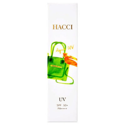 Hacci AQUA UV 防晒霜 30g spf 50 手提袋限定包装