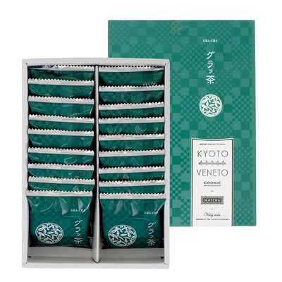 Kyoto Veneto Gracha 抹茶夹心 18枚装