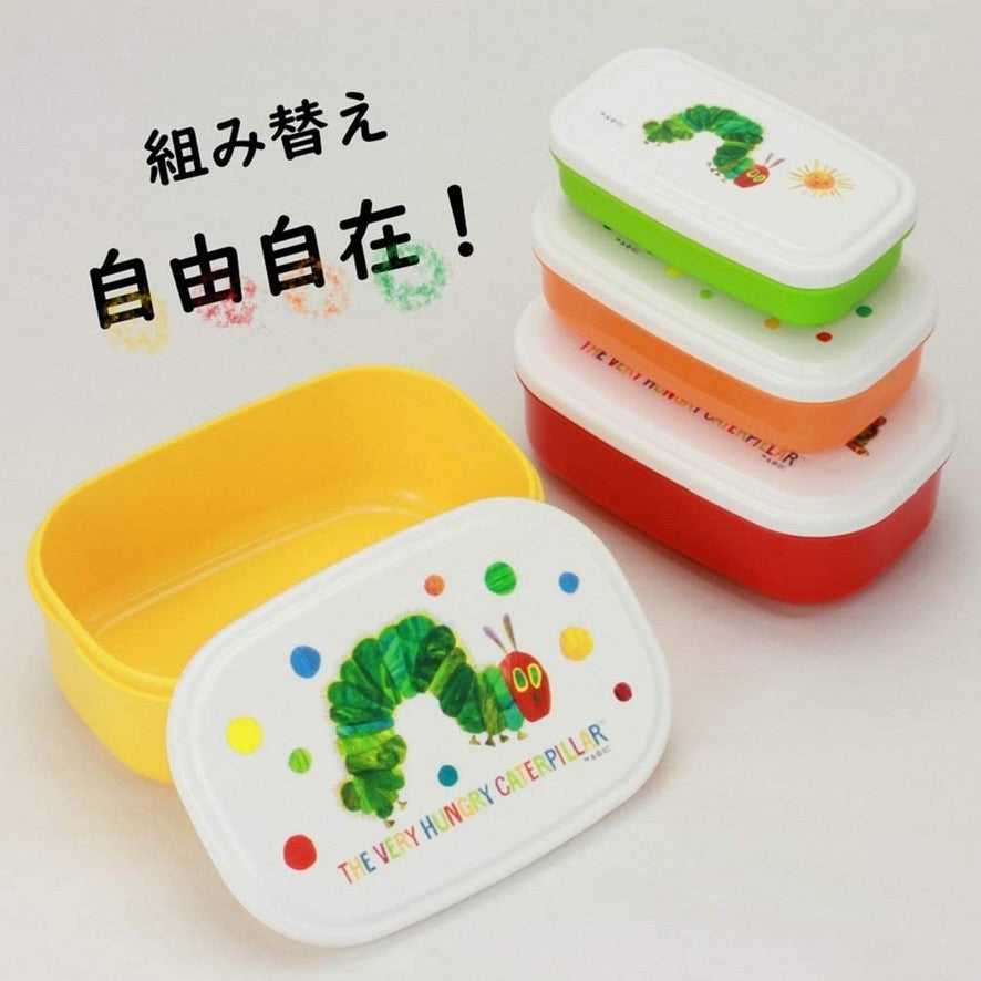 HUNGRY CATERPILLAR 周边 便当盒/4个