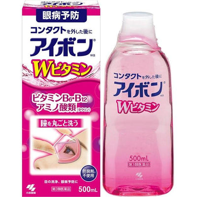 小林洗眼液 500ml 粉色 清凉度3-4 中等刺激