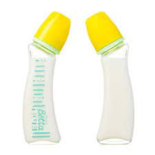 Betta 玻璃奶瓶 280ml 紫盖子/黄盖子