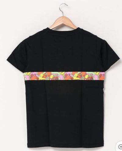 BAPE T恤 短袖 ABC CAMO FLOWER TAPE 黑色