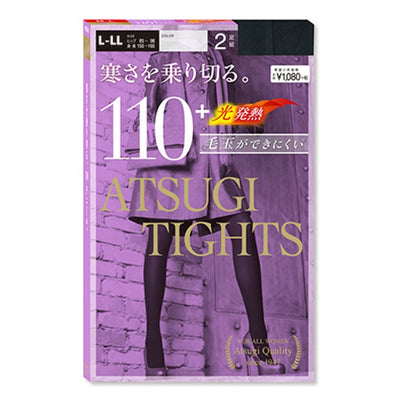 厚木ATSUGI TIGHTS 保暖袜 110D 2双一组 多色可选