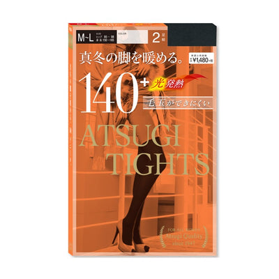 厚木ATSUGI TIGHTS 保暖袜 140D 2双一组