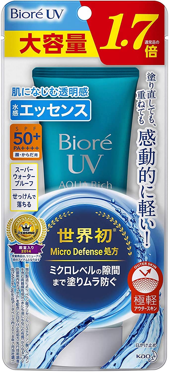 Biore Aqua Rich 防晒 85g