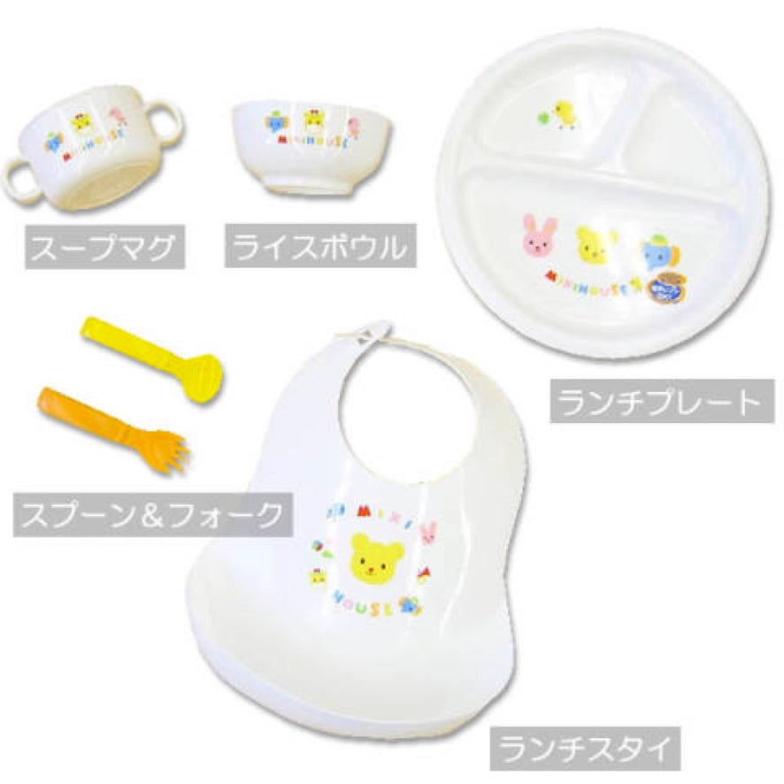 MIKI HOUSE  餐具礼盒
