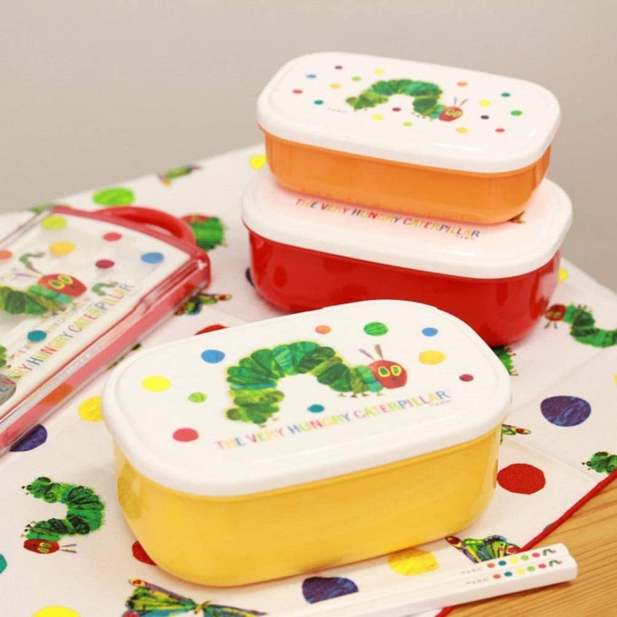 HUNGRY CATERPILLAR 周边 便当盒/4个