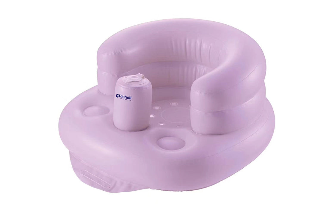 Richell Baby Chair 宝宝充气椅 绿色/紫色
