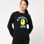 BAPE 长袖卫衣 COLORS COLLEGE CREWNECK 黑色