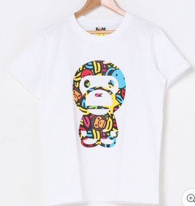 BAPE 短袖 T恤 MILO BANANA POOL BIG BABY MILO TEE 白色