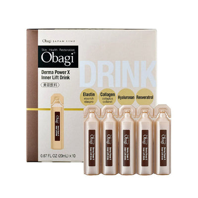 Obagi 抗糖口服液Derma Power X Inner Lift Drink弹力美容饮料 20mlx10只装